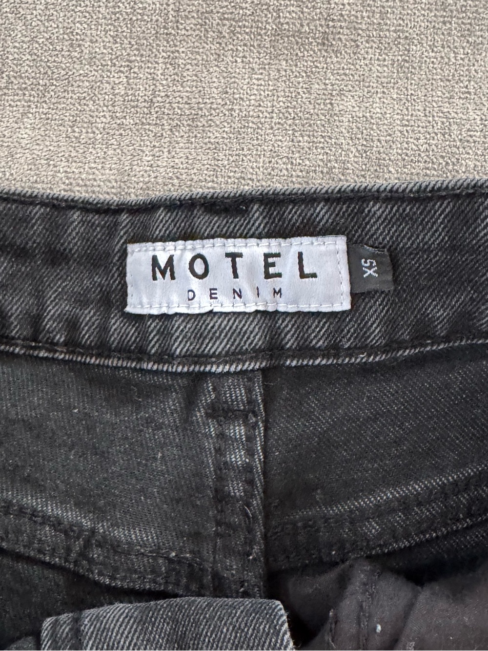 Motel Rocks High Rise Black Denim Jeans